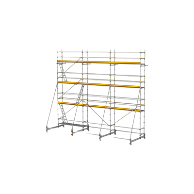 支保工・作業足場 PERI UP Flex Facade Scaffolding (作業足場)-ペリー・ジャパン株式会社