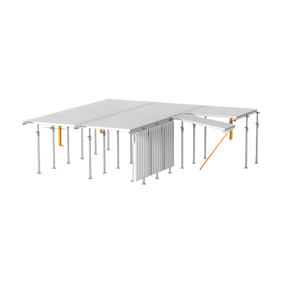 システム型枠Slab Formwork (スラブ型枠) GRIDFLEX (アルミ製スラブ型枠)-ペリー・ジャパン株式会社