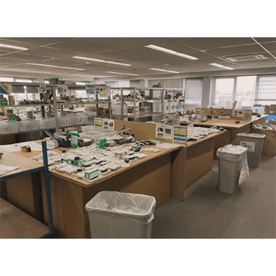 梱包資材 強化段ボール作業台-東京梱包材料株式会社
