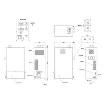 高電圧パルスバースト電源 ±3.5kV/50Ap/160kHz-株式会社栗田製作所
