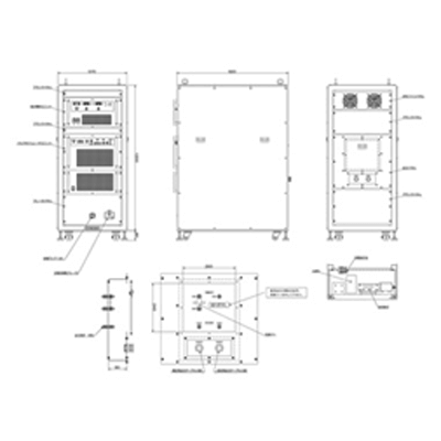 パルス電源 -2kV/200A/2kHz-株式会社栗田製作所