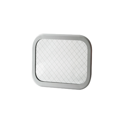 UVカットフィルム付 網入ガラスタイプ アルミ窓枠 WFA-3030A-UV-株式会社カメダデンキ