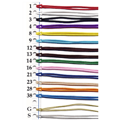 ゴムひも (伸びる) レーヨン松葉ゴム-森製紐株式会社