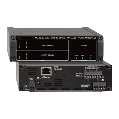 DANTE INTERFACE Dante Mic / Line 2×2 / 4×4 I/O-有限会社Digicom