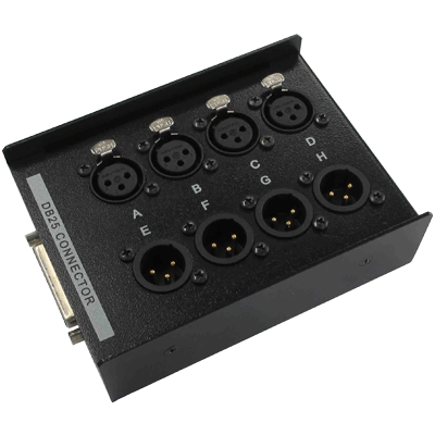 ANALOG MULTIBOX XLR8IO-DB25-AES-有限会社Digicom