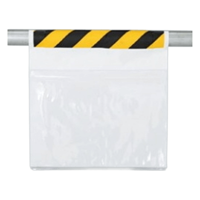 ワンタッチ取付標識ポケット式 (防雨型) 341-981-株式会社久恵