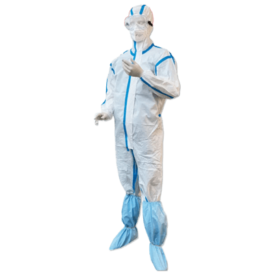 新型コロナウィルス感染症対策製品 プリコーションセット (防護服タイプ)-株式会社ハイルバーティ