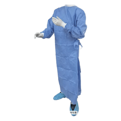 手術用不織布製品 特注メッキンガウン (着丈148cm)-株式会社ハイルバーティ