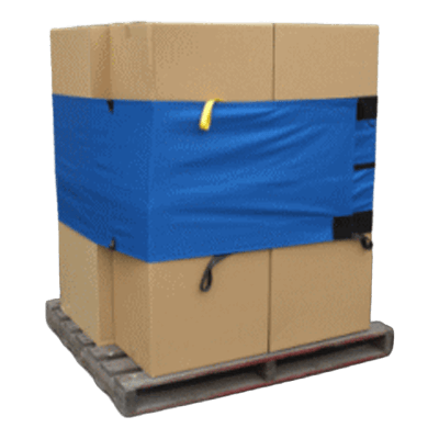 パレット輸送の荷崩れ防止 シャトルバンド-ひつじや衣料株式会社