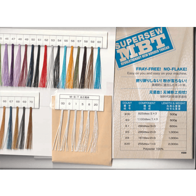 高強力糸 (ベクトラン / MBT / 6.6ナイロンボンド糸)-植田繊維株式会社