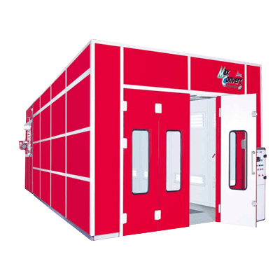 プッシュプル型塗装乾燥ブース マックス･コンバート･アドバンス/ワイド 横照明タイプ MC-201WH-株式会社栗田工業