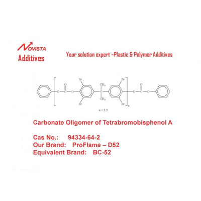 臭素系難燃剤 PROFLAME D52ポリカーボネート炎遅延剤 Proflame D-52-Shandong Novista Chemicals Co.,Ltd