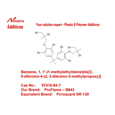 臭素系難燃剤 EPS/XPSのHBCD炎遅延剤の代替 ProFlame-B843-Shandong Novista Chemicals Co.,Ltd
