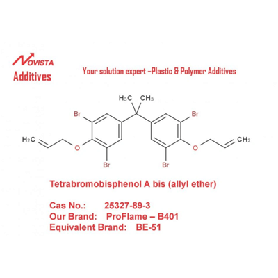 臭素系難燃剤 テトラブロモビスフェノールAビス (アリルエーテル) B401-Shandong Novista Chemicals Co.,Ltd