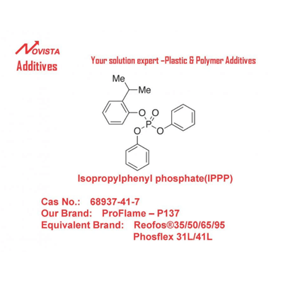 難燃性可塑剤 IPPPイソプロピルフェニルジフェニルホスフェート68937-41-7 P137-Shandong Novista Chemicals Co.,Ltd