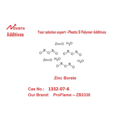 無機炎遅滞 難燃性 1332-07-6ホウ酸亜鉛 ZB2335-Shandong Novista Chemicals Co.,Ltd