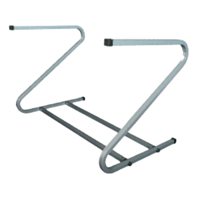 タイヤラック・ブラック 2段タイプ (2台分) AMEX-C051-株式会社青木製作所