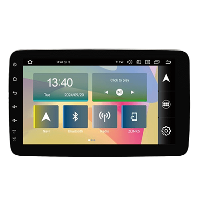 スマホランチャー (ディスプレイオーディオ) 2DIN 9インチ フローティングモデル AMEX-SL03M-株式会社青木製作所