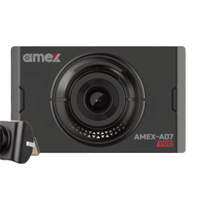 前後カメラ Full HD 200万画素 STARVIS搭載ドライブレコーダー AMEX-A07PROシリーズ-株式会社青木製作所