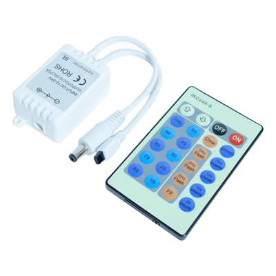 LEDコントローラー LEDテープ単色用 赤外線 (IR) 式LED調光コントローラー-株式会社GYK