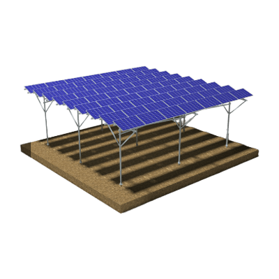 地上太陽光発電システム 農業温室ソーラーラッキング取り付けシステム Mrac農業PVシステム Agricultural-XiamenMibetNewEnergyCo.,Ltd.