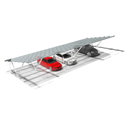 地上太陽光発電システム ソーラーカーポートマウントシステム mracカーポートPVシステム Carport II-XiamenMibetNewEnergyCo.,Ltd.