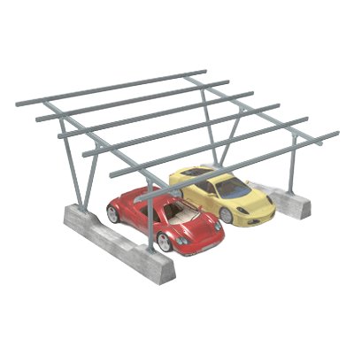 地上太陽光発電システム ソーラーカーポートシステム MracカーポートPVシステム Carport I-XiamenMibetNewEnergyCo.,Ltd.