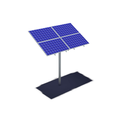 地上太陽光発電システム ポールラックアース取り付けシステム Mrac地上PVシステム Pole Rack System-XiamenMibetNewEnergyCo.,Ltd.