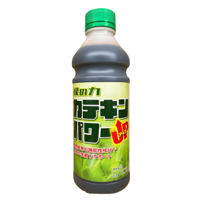 茶カテキンの抗菌力で作物を守る 葉面散布剤 カテキンパワーUP-川合肥料株式会社