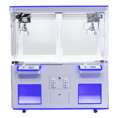 アミューズメントマシン キャッチーシリーズ第2弾 左右2ブースの2Pクレーン機 キャッチーツイン-株式会社マインズ