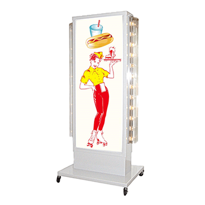 【電飾】点滅スタンド看板 点滅看板 TK-26-株式会社ライトビコー