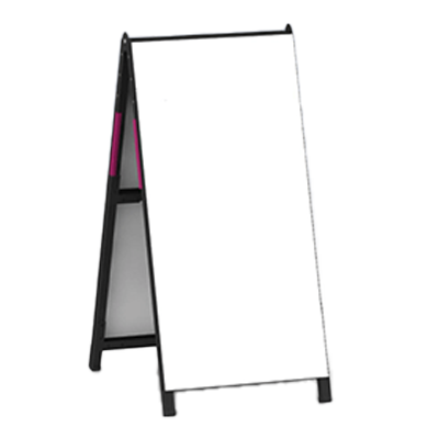 【屋外用・両面】A型スタンド看板 Aサイン Kブラック AK-459-株式会社ライトビコー