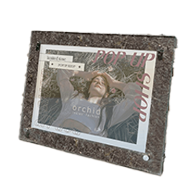 アクリルプレート看板・表札・卓上看板 リサイクルボードサイン クロリー CF-A4-株式会社ライトビコー