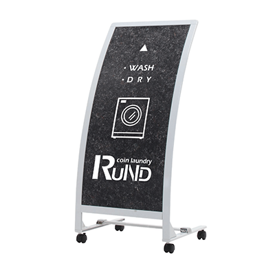 【屋外用・片面】スタンド看板 リサイクルボードサイン クロリー CX-410-株式会社ライトビコー