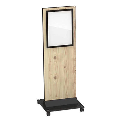 【屋外用・片面】スタンド看板 りきゅう PA12-A3-株式会社ライトビコー