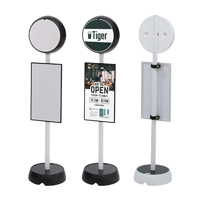 【屋外用】樹脂スタンド看板 ジョブスタンド JB-40-株式会社ライトビコー