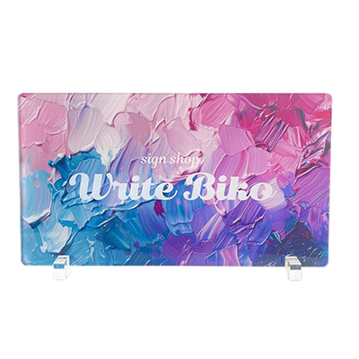 アクリルプレート看板・表札・卓上看板 リアルペイント柄アクリル サイン プレート-株式会社ライトビコー