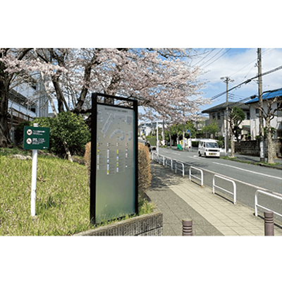 自立看板・自立サイン クリアサイン オックスフォード OX-4518F-株式会社ライトビコー