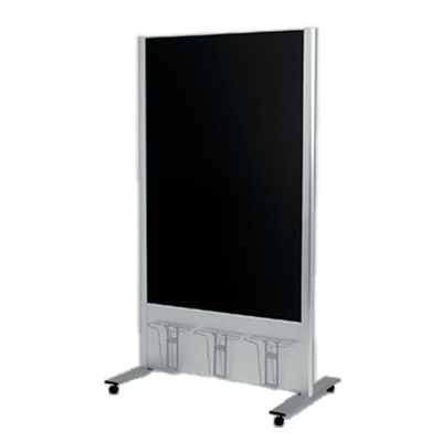 ポスタースタンド【屋内・屋外】ワイヤーラック付き掲示板 2601-wai-株式会社ライトビコー