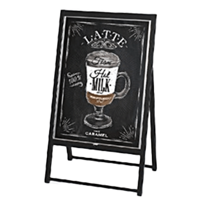 けんどん式片面ポスタースタンド【屋内用】2395-B2-株式会社ライトビコー