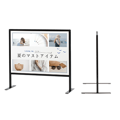 【屋内用】スタンド看板 カウンターサイン KS-A2Y-株式会社ライトビコー