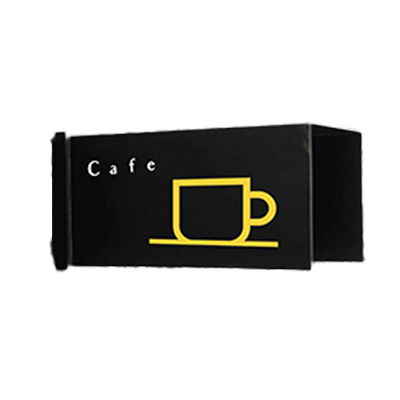 ロートアイアン 【屋外用】キューブサイン J-0017-株式会社ライトビコー