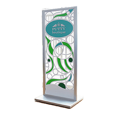 エアースルースタンド看板 涼しげデザインスタンドサイン wo-009-株式会社ライトビコー