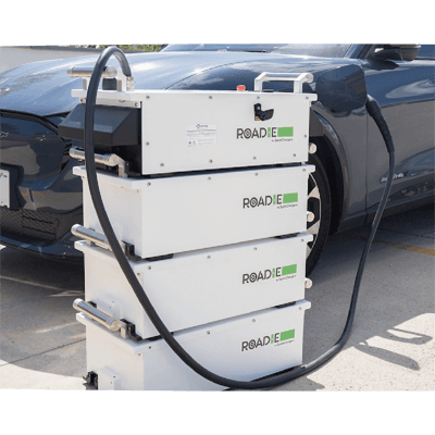 可搬式EV急速充電器 Roadie-株式会社宮田自動車商会