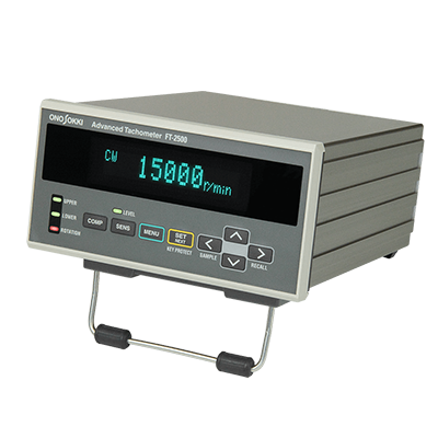 音・振動から回転速度を簡単計測 アドバンストタコメーター FT-2500-株式会社小野測器