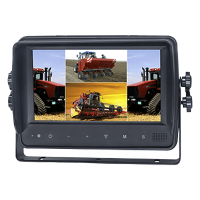 フォークリフト向けAI人検知カメラシステム 7インチ防水タッチモニター QRC-M140-CIテック株式会社