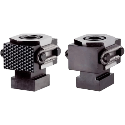 テーパー・ダブルクランプ 平滑面/セレーション M12 EH23250.-ロームヘルド・ハルダー株式会社