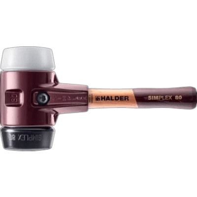鋳造製ハウジング、短いハンドル SIMPLEXハンマー ゴム複合材/スーパープラスチック EH3027.-ロームヘルド・ハルダー株式会社