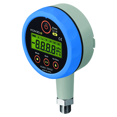 デジタル圧力計 (KDM30α) KDM30-旭計器工業株式会社