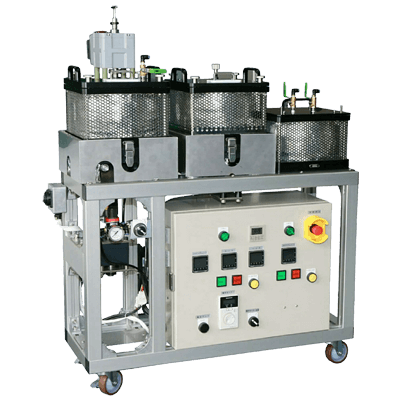 作業効率を重視した予熱タンク付きホットメルトブレンダー PBM103-ASU-株式会社プロシード